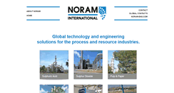 Desktop Screenshot of noram-intl.com